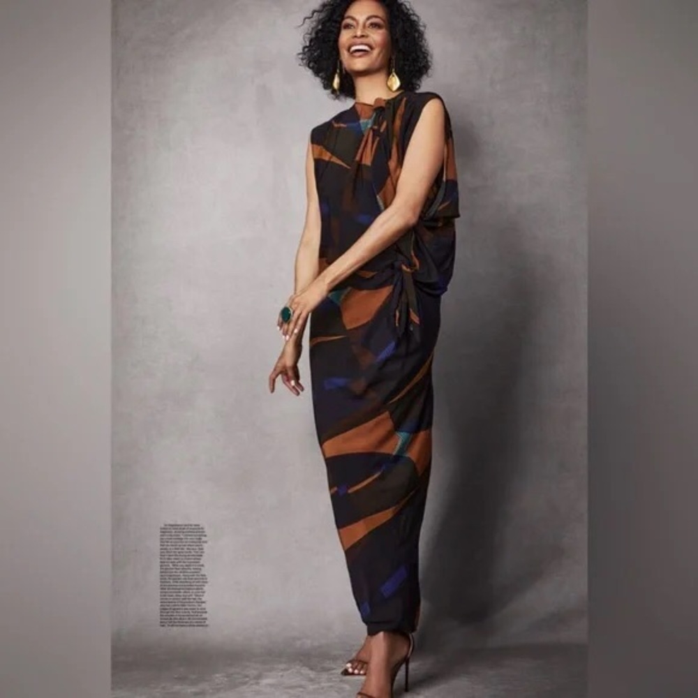 ZARA NWT DRAPED DRESS LIMITED EDITION